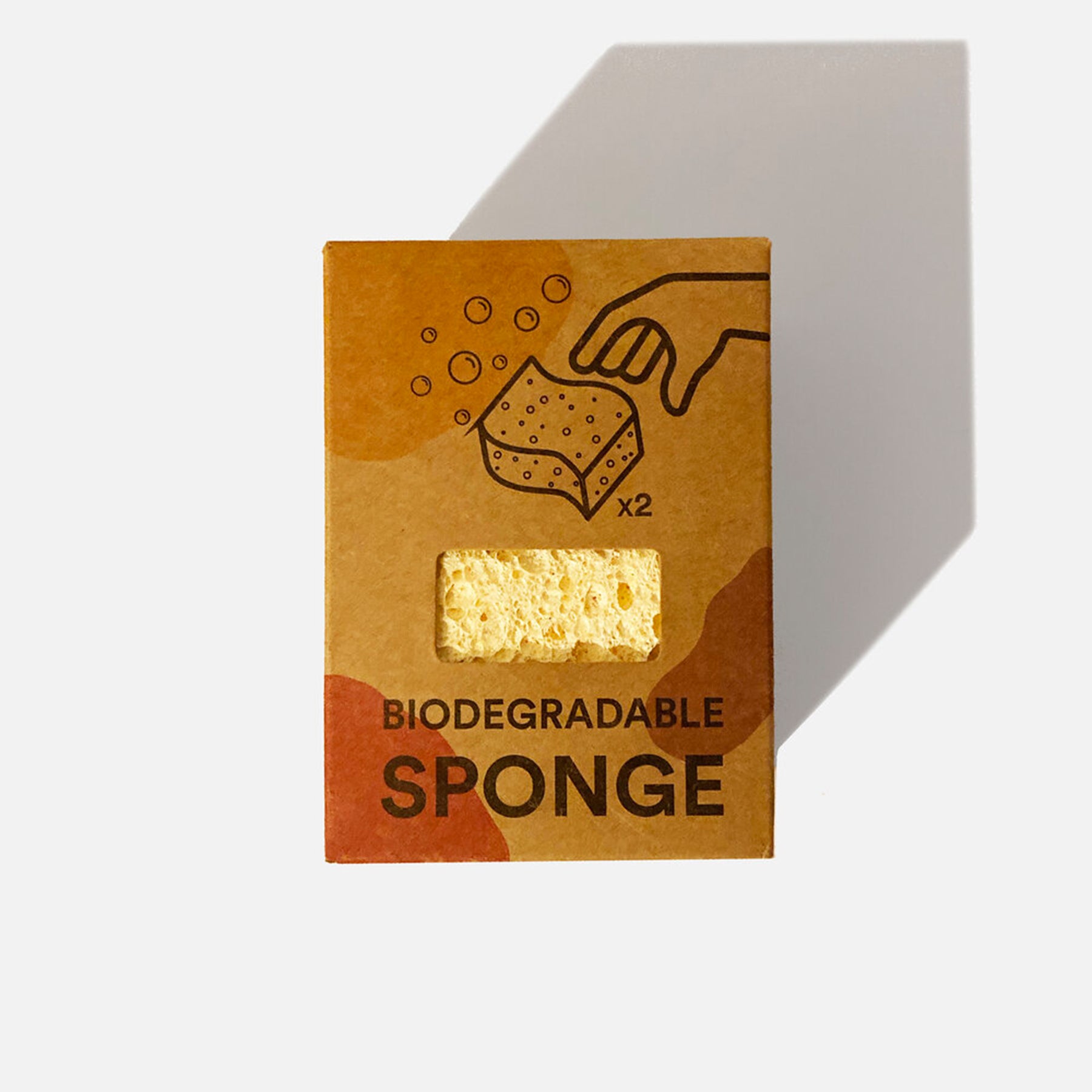 Pack of 2 Plastic Free Cleaning Sponges