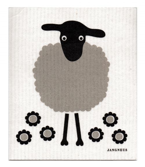 Compostable Swedish Dishcloth - Large Sheep